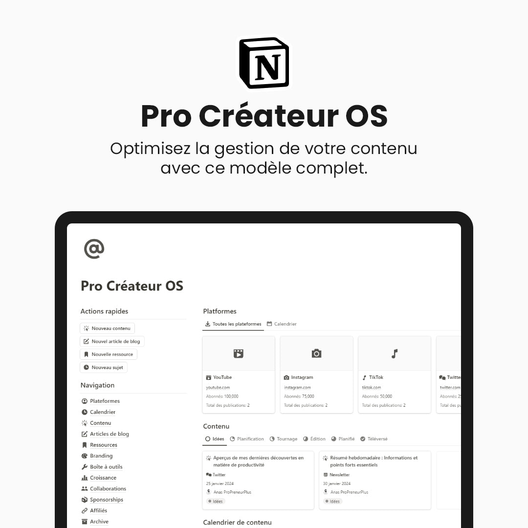 Pro Créateur OS