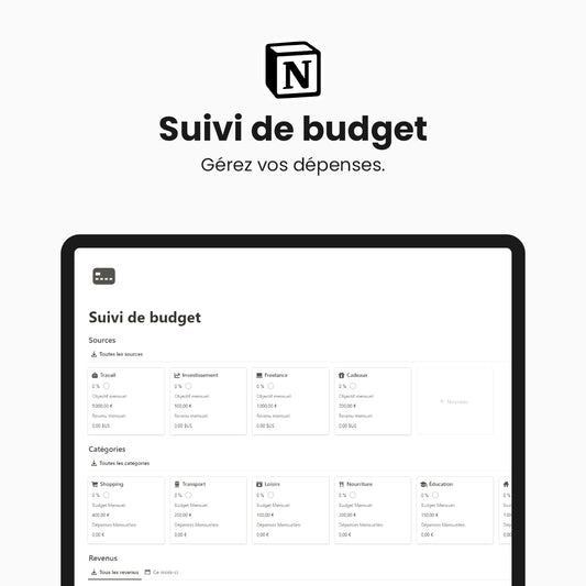 Suivi de budget